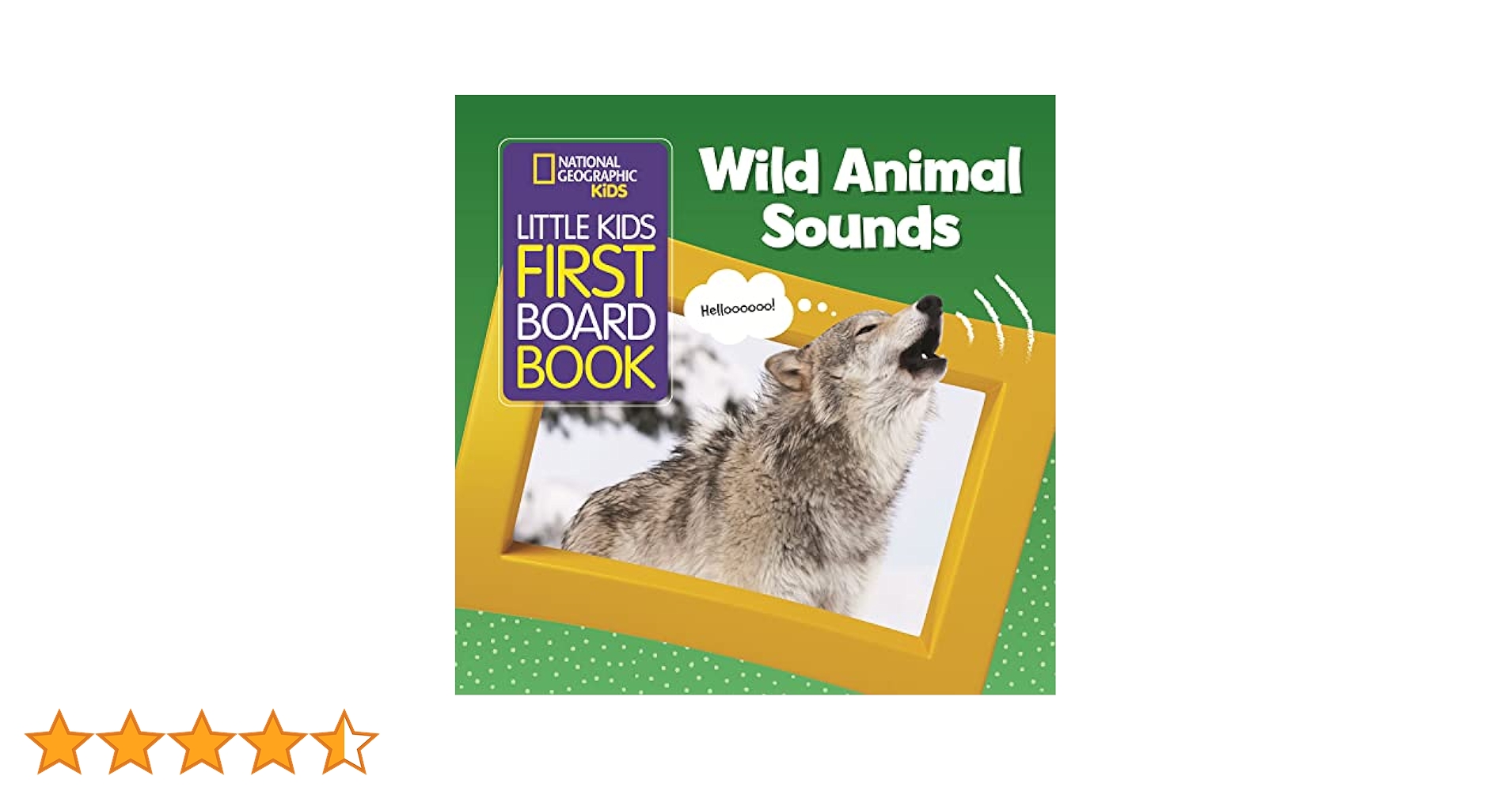 Little Kids First Board Book Wild Animal Sounds : National